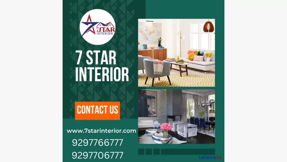 7 Star Interior Advanced Interior Designing Services in Patna at a Low Rate