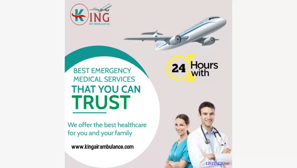 Use Air Ambulance Service in Silchar with Qualified Medical Personnel