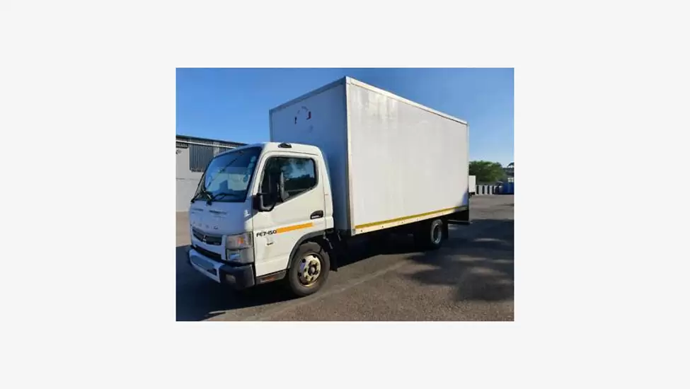 R319,999 Fuso truck FE7-150 (4ton) with closed body