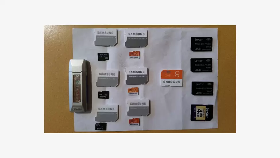 Memory cards- GENUINE Sandisk,Samsung & Lexmark - Gauteng